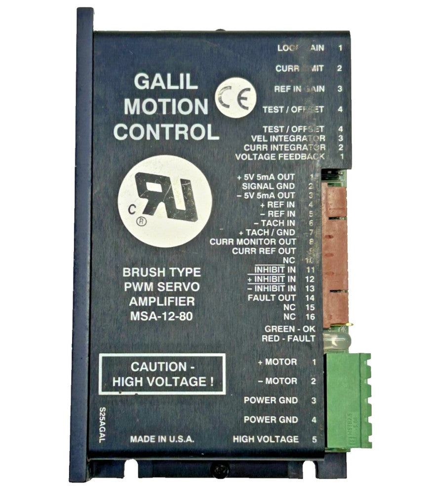 GALIL MOTION CONTROL, MSA-12-80, 12006-0053, 25A8E-GAL