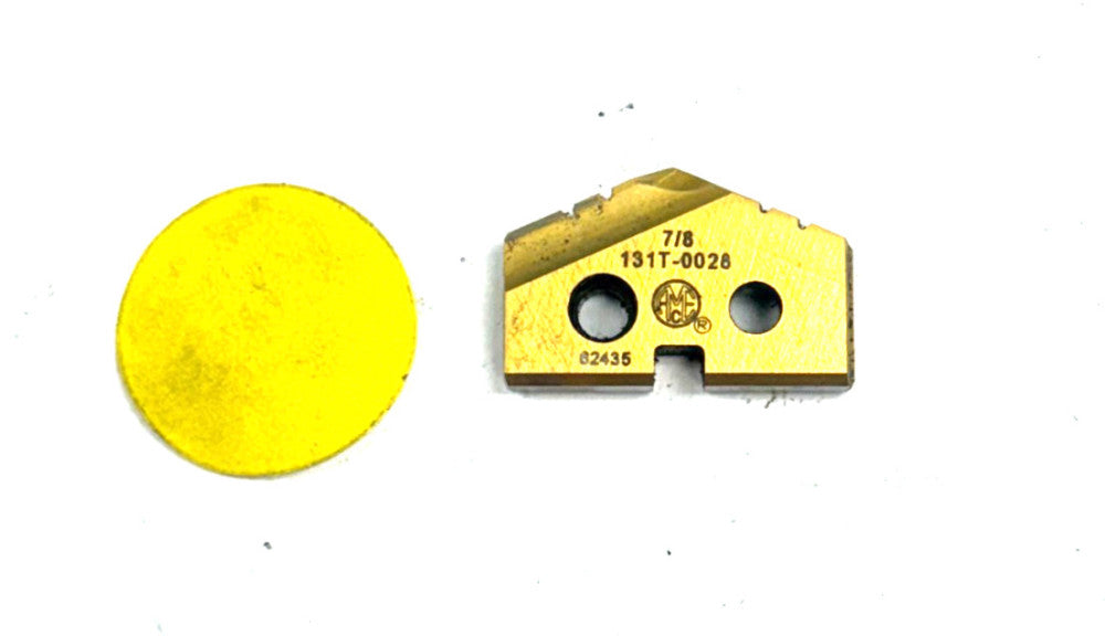ALLIED MACHINE DRILL INSERT 131T-0028  DIAMETER 7/8" SERIES #1  T-A