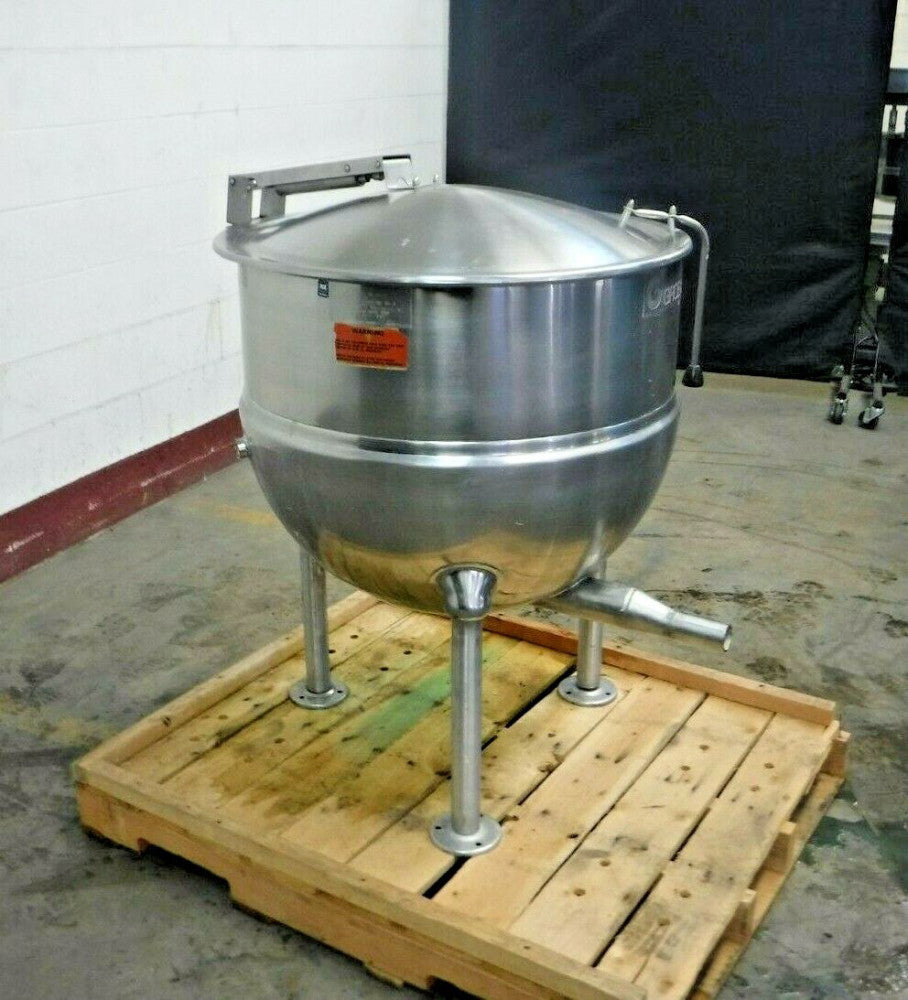 Groen FT-60 60 Gal Direct Steam Stationary Kettle 2/3 Jacket