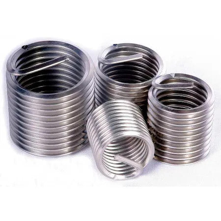 Zoro Select 83187X Helical Insert, Free-Running, M26-1.50 Thrd Sz, Stainless