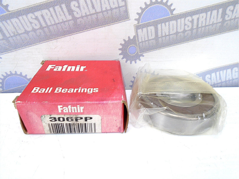 Fafnir - 306PP - Single Row DEEP GROOVE Ball Bearing - 30MM Bore - (NEW in BOX)