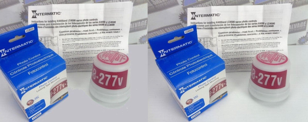 (Lot of 2) INTERMATIC - LC4523 - Photo Control L - 208-277 VAC - (NEW in BOX)