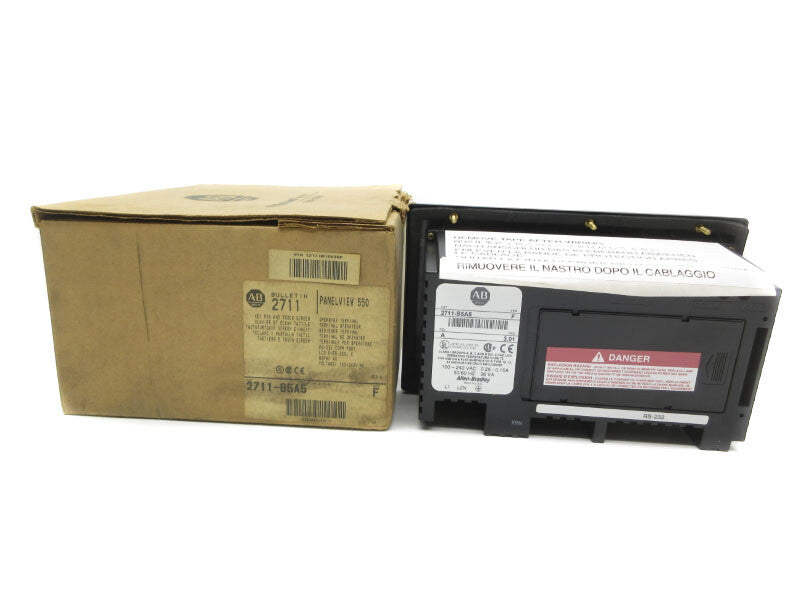 ALLEN BRADLEY 2711-B5A5 SER. F F/W 3.01 100-240VAC NSMP