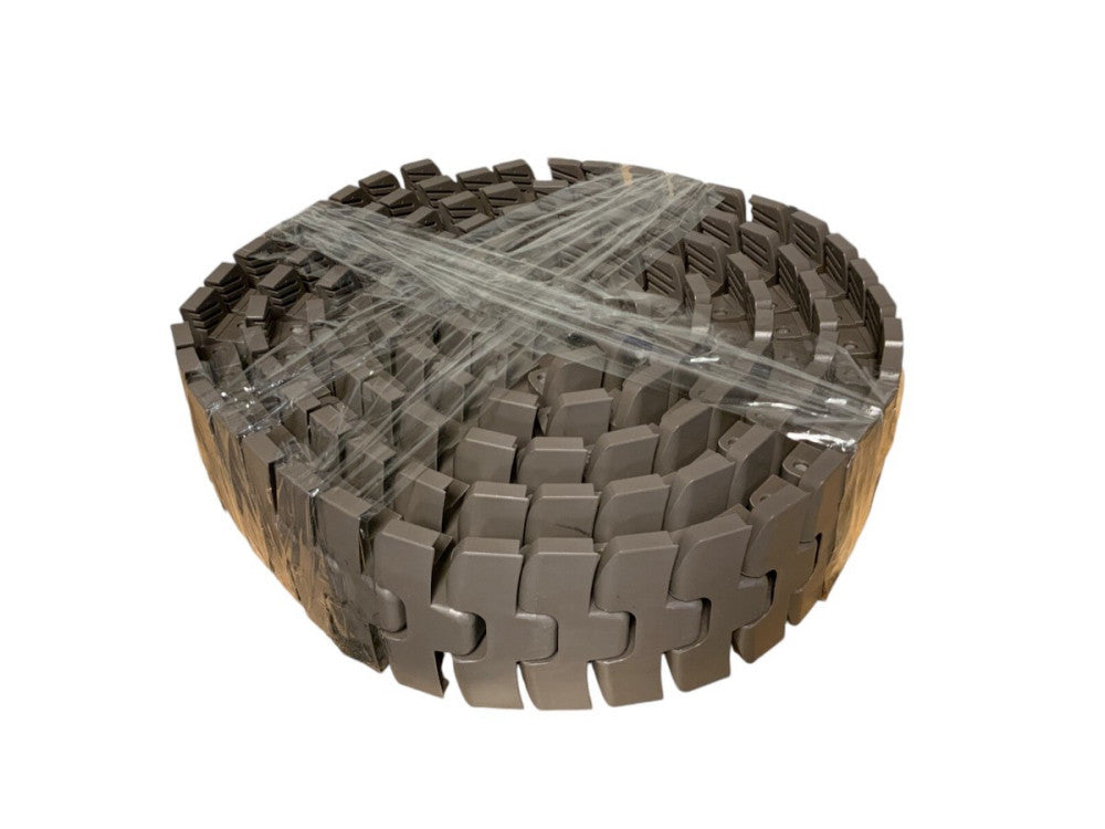 Rexnord 1050 FTLPC TableTop Chain 3.31" Wide HP Material, 10ft, Stainless Steel.