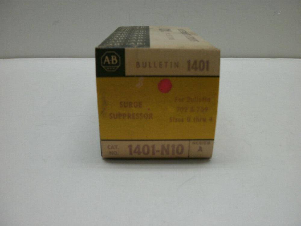 ALLEN BRADLEY 1401-N10 SER A SURGE SUPPRESSOR 702 & 709 SIZE 0 THRU 4 NEW IN BOX