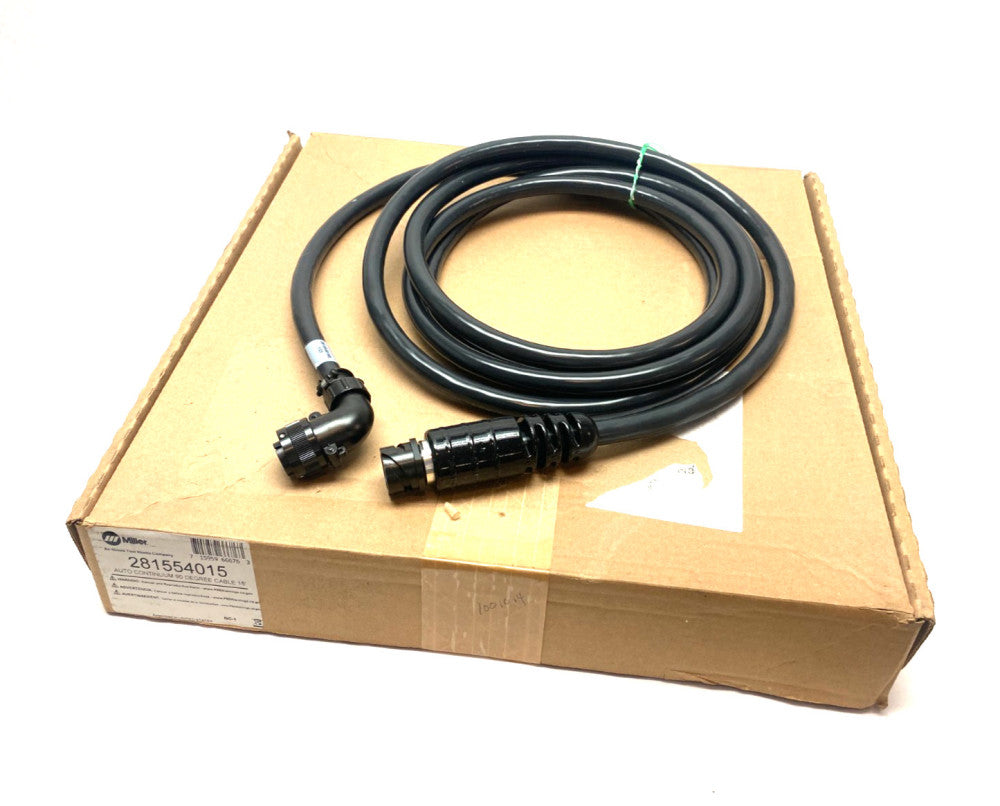 Miller Electric 281554015 Auto Continuum Extension Control Cable 90-Degree 15'