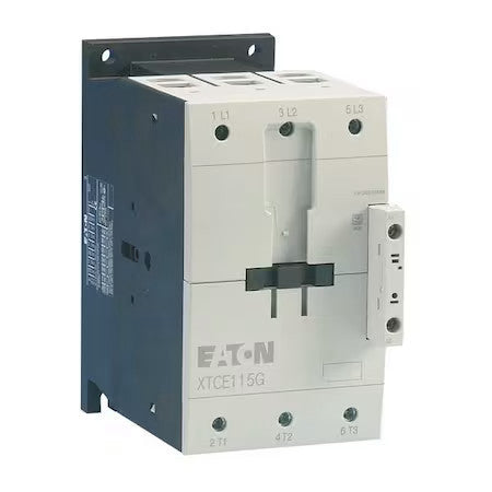 Eaton Xtce170g00a Iec Magnetic Contactor, 3 Poles, 120 V Ac, 170 A, Reversing: