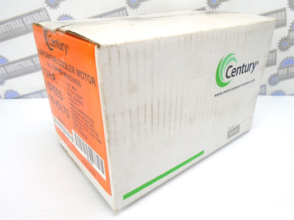 Century - VB2034 - Evaporative COOLER MOTOR 1/3 HP 115V AC 1725 RPM (NEW in BOX)