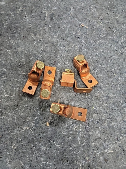 5 Thomas & betts BTC4102 Single Barrel Copper Terminal Lug