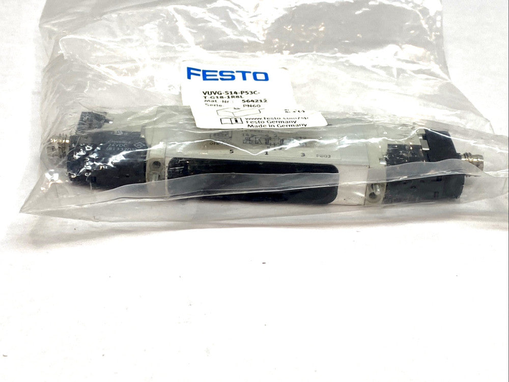 Festo VUVG-S14-M52-AT-G18-1R8L Magnetic Solenoid Valve 564212