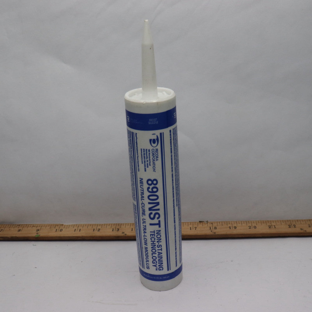 Pecora NST Ultra-Low Modulus Silicone Sealant Anodized Aluminum 10.1 Fl Oz.