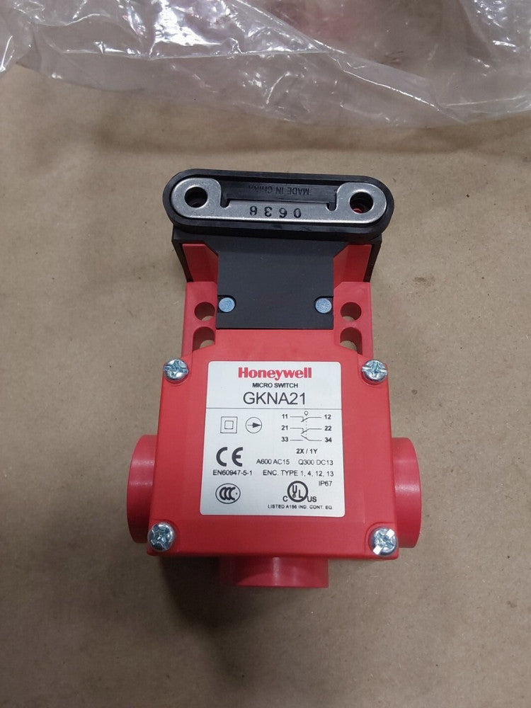 HONEYWELL GKNA21 Safety Interlock Switch