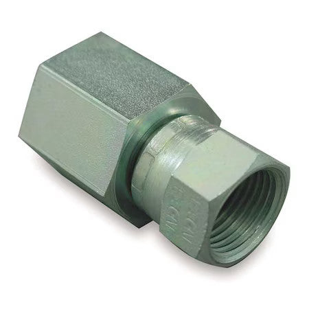 Eaton Aeroquip 2242-8-10S Adpt, Fnpt-Fjic, 1/2-14, 7/8-14, Strt