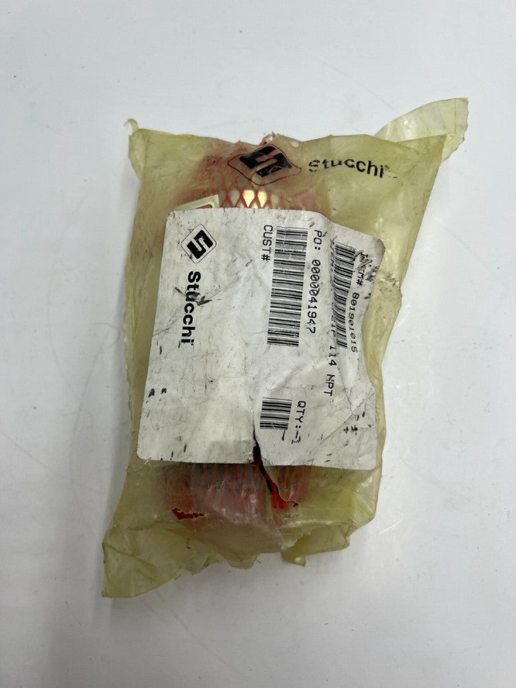Stucchi VP21 Flat Face Nipple, 1-1/4 in MNPT x 1-1/4 in MNPT, Steel 801901015