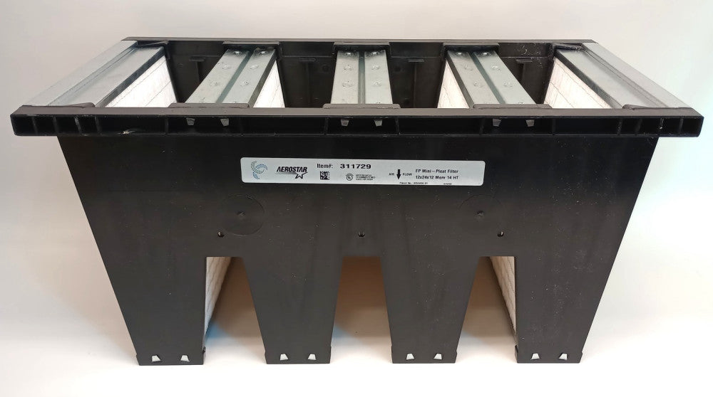 FG 311729 Aerostar FP Mini Pleat Filter Merv 14 HT 12"x24"x12" Filtration Group