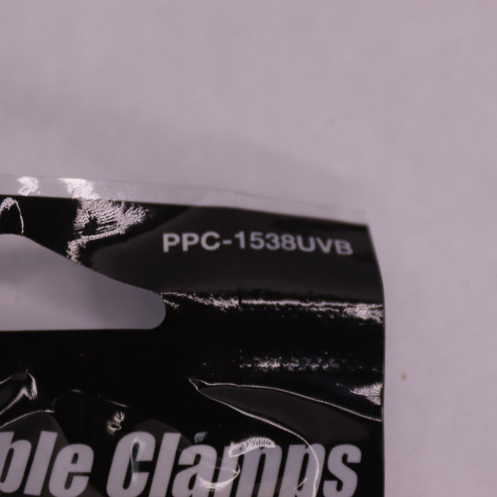 (15-Pk) Gardner Bender Cable Clamp Black 3/8" PPC-1538UVB
