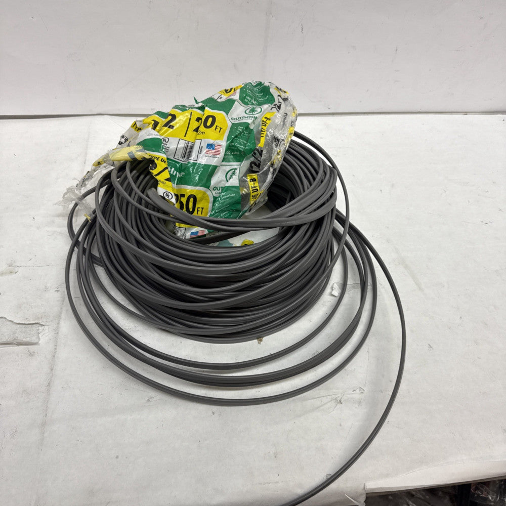 Southwire 13055955 250' 12-2 UFW/G Wire, Gray, 250 Feet