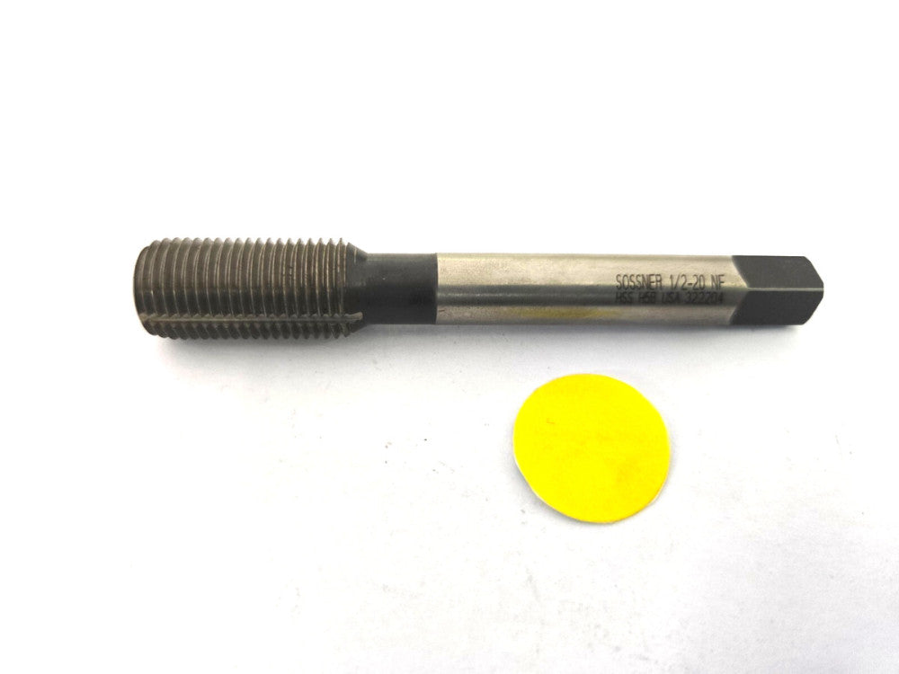 SOSSNER THREAD FORMING BOTTOMING CHAMFER TAP #1/2-20 NF P5-P HSS