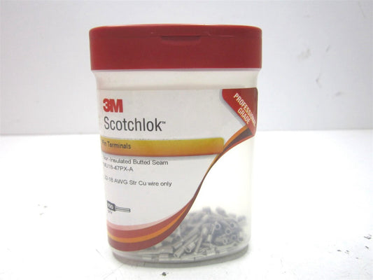 3M (MU18-47PX-A) 347°F Max Temp Bare Pin Terminal - Pack of 100