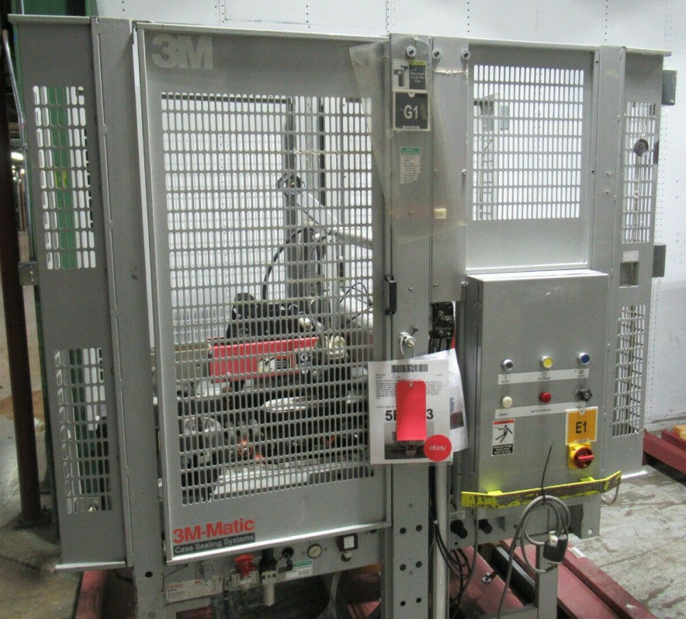3M Model 800RKS Semi Automatic Random Top/Bottom Case Sealer