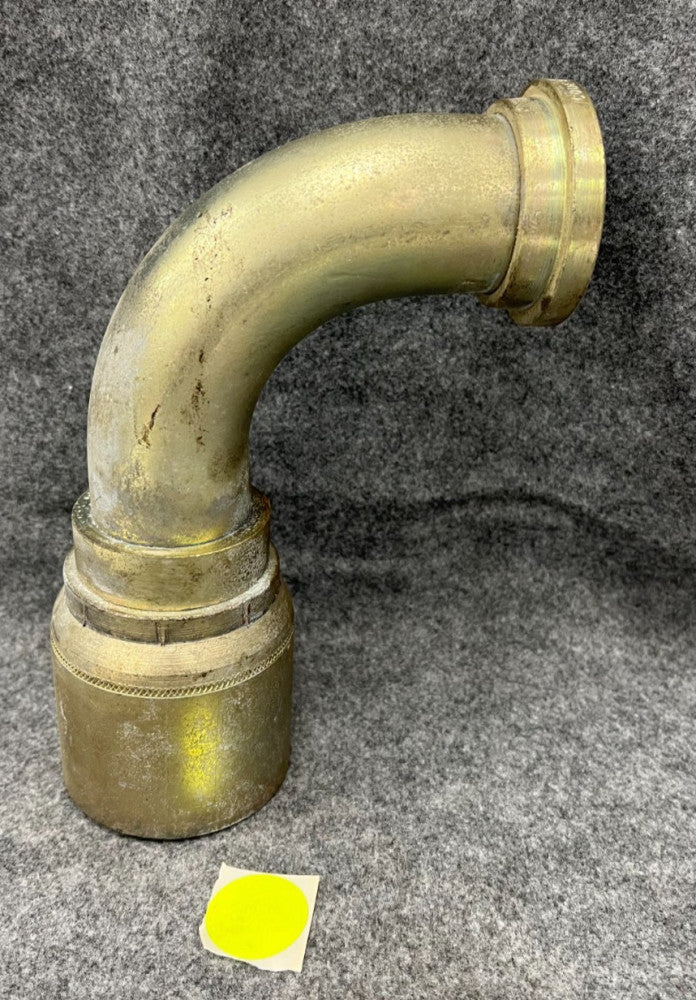 WEATHERHEAD HYDRAULIC HOSE FITTING 69922901 HOSE SIZE 2" OD 3-1/4" OAL 10-1/8"