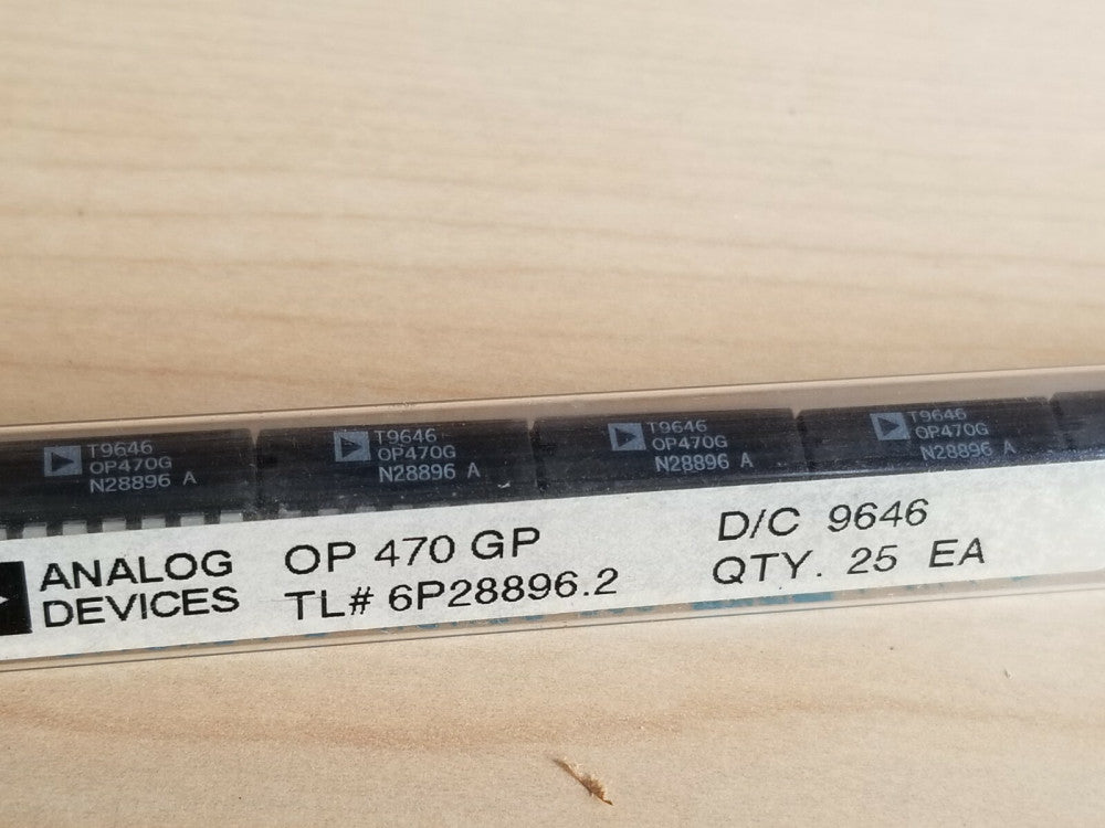 New Analog Devices Very Low Noise Quad Operational Amplifier Op Amp OP470G