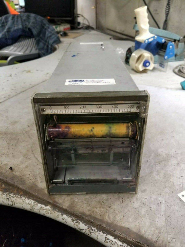 FOXBORO 124-FE SCANFOLD CHART RECORDER 115 VAC 3-15 PSIG 3.1 VA