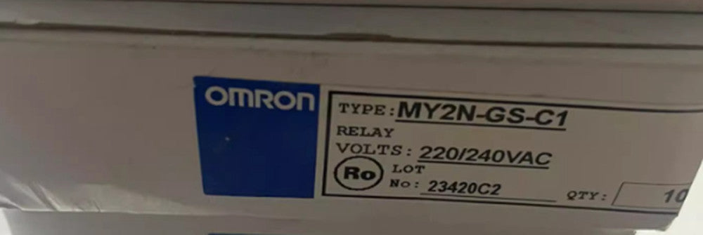 10PCS OMRON MY2N-GS-C1 Intermediate Relay 5A 24VDC 8Pin 2NO+2NC New 