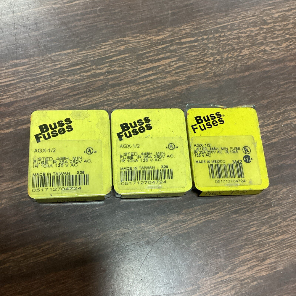 Buss AGX-1/2 Bussmann Fuse (Pack of 14)