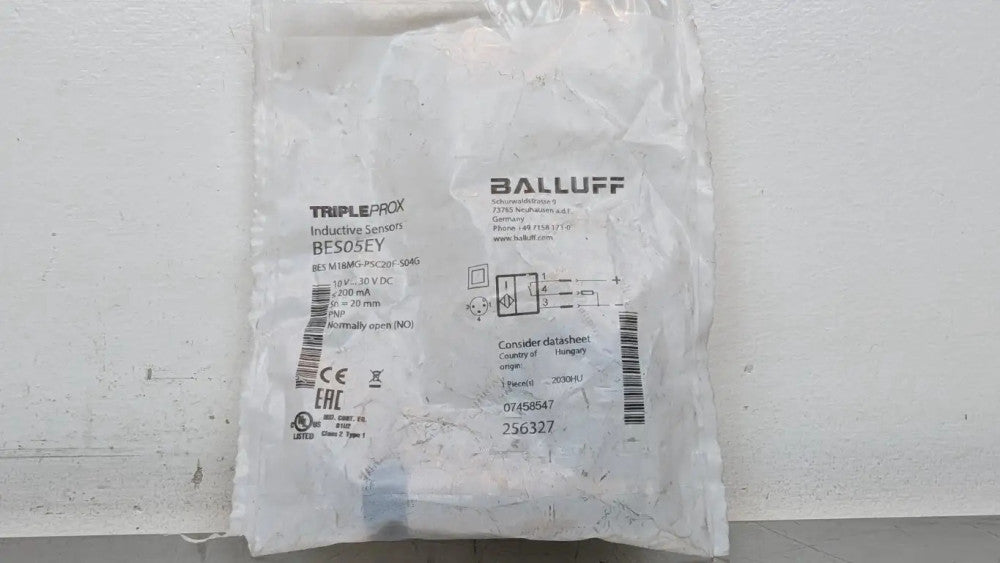 Balluff BES05EY Inductive Proximity Sensor BES M18MG-PSC20F-S04G 20mm
