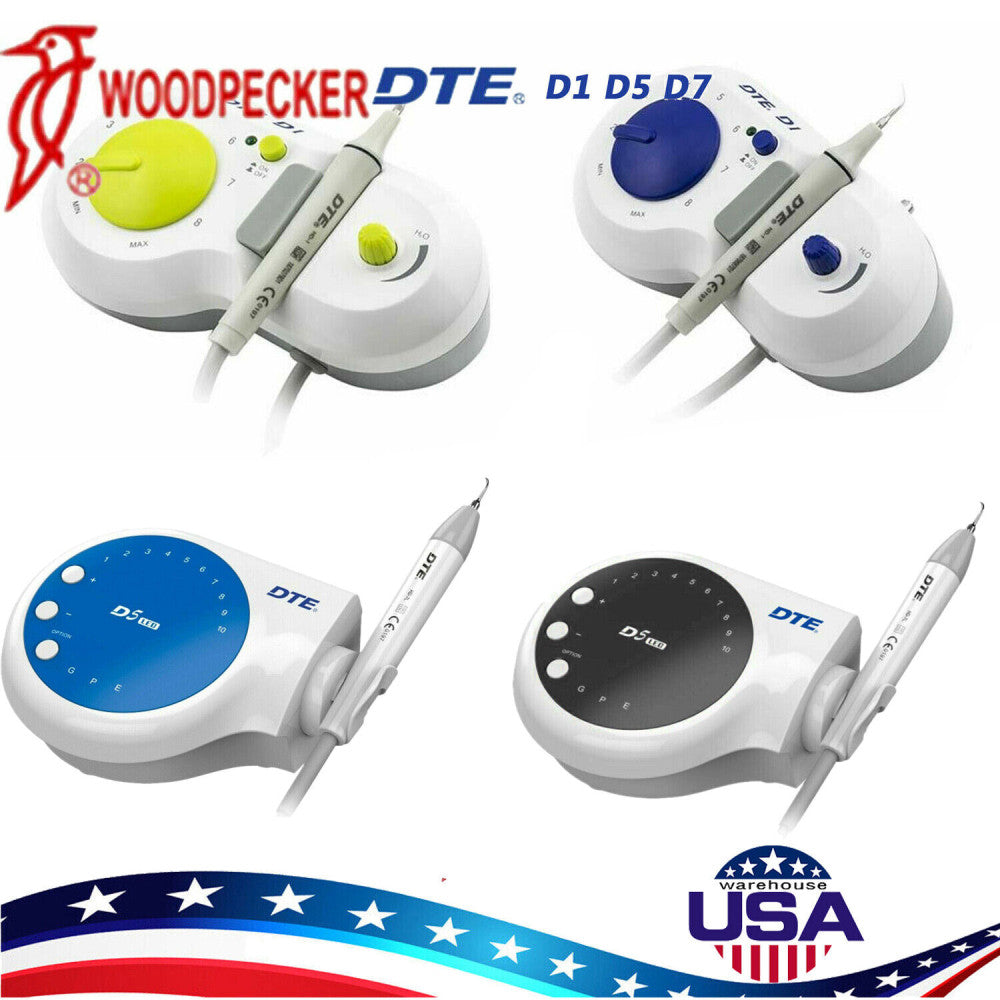 100%Woodpecker Dental DTE D1 D5 LED Ultrasonic Piezo Scaler Cavitron Warranty