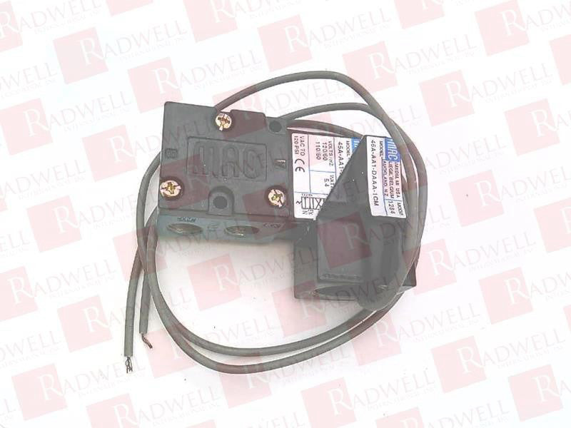 MAC VALVES INC 45A-AA1-DAAA-1CM / 45AAA1DAAA1CM (BRAND NEW)
