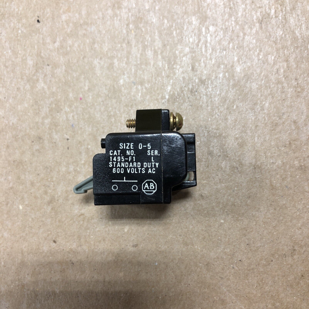Allen-Bradley 1495-F1 Ser. L Auxiliary Contact - G111