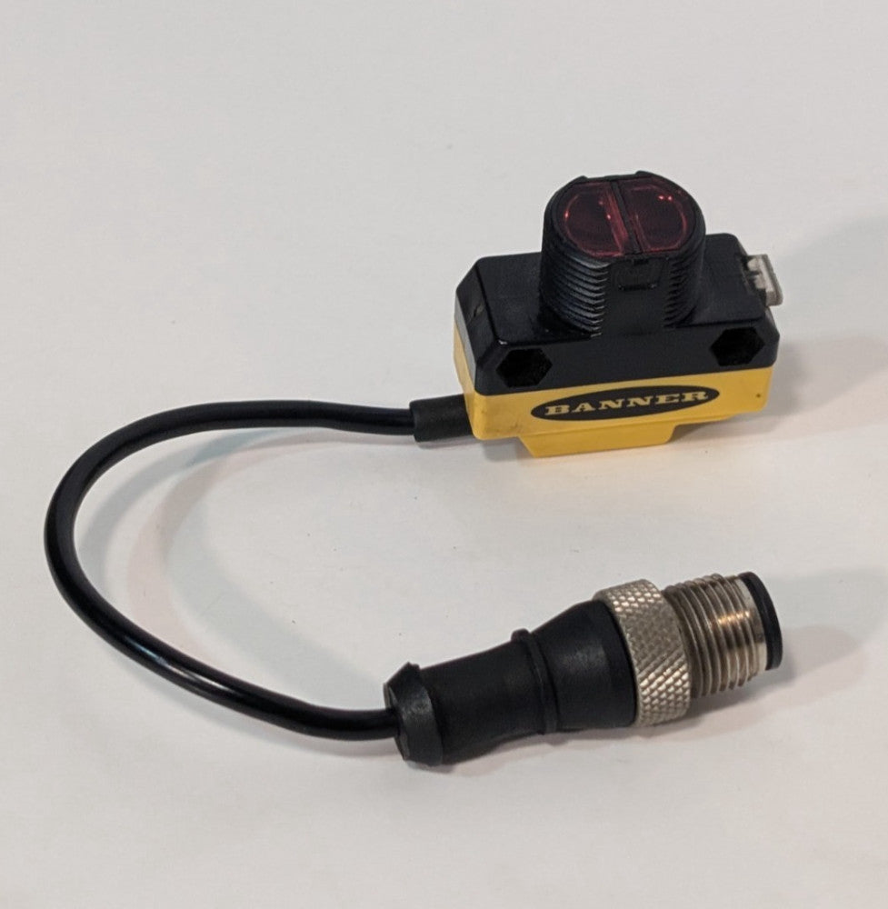 Banner QS18EP6DVQ5 World-Beam Harsh Environment Photoelectric Sensor, 10-30VDC