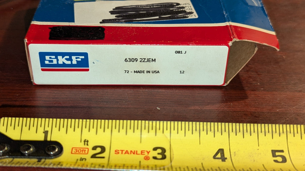 SKF 6309 2ZJEM  Bearing Guaranteed