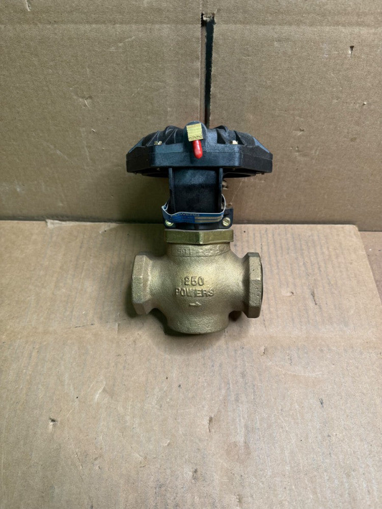 SIEMENS POWERS 6580013 1-1/4" PNEUMATIC VALVE ASSYEMBLY, MOD-049745, MAKE OFFER!