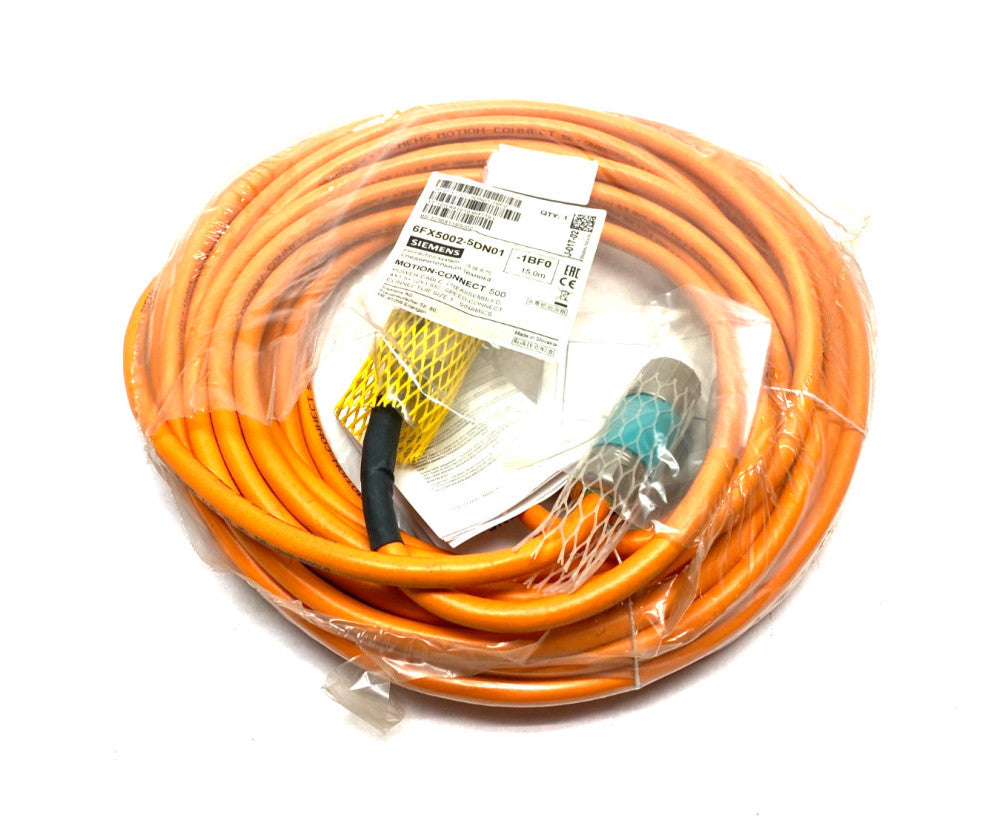 Siemens 6FX5002-5DN01-1BF0 MOTION-CONNECT 500 Power Cable Assembly 15m