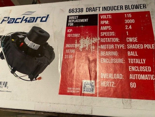 66338 Furnace Draft Inducer Motor for Heil Tempstar 1014338/A 1012002 329148-701