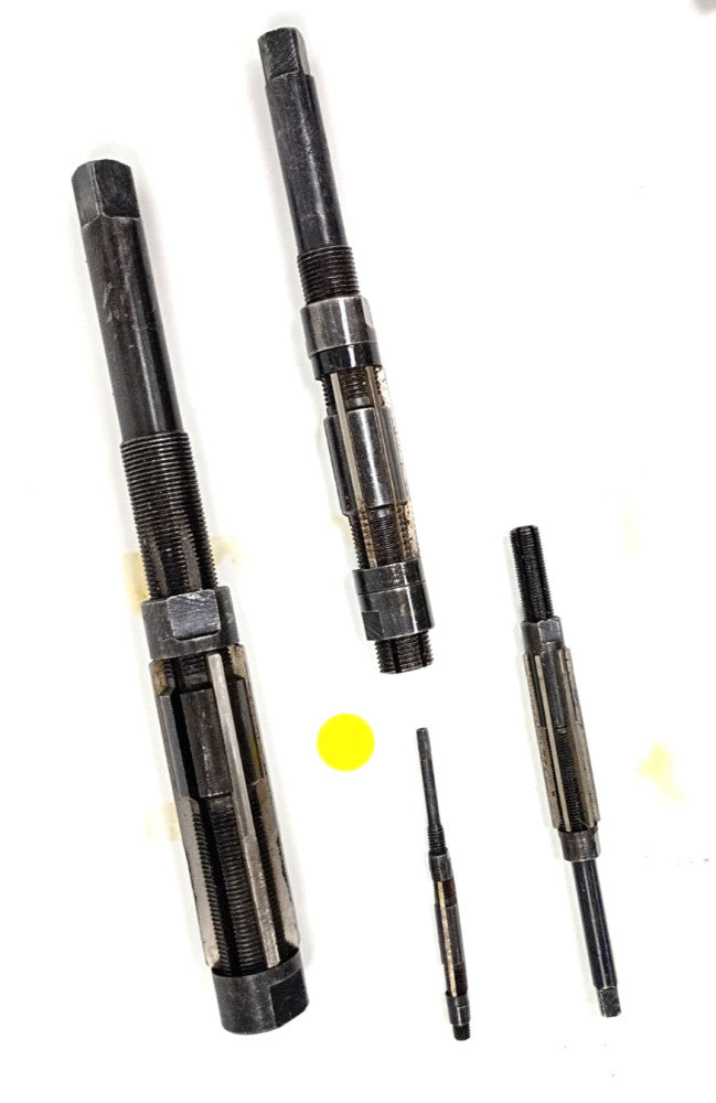 ADJUSTABLE EXPANDING REAMERS (LOT 0F 4) SIZES IN DESCRIPTION