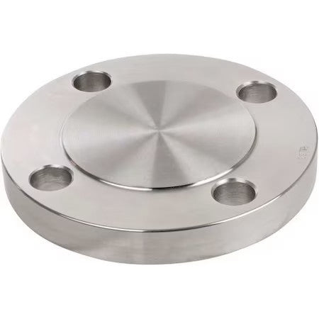 Zoro Select 4381000100 Pipe Flange, Blind Flange, 304/304L Ss