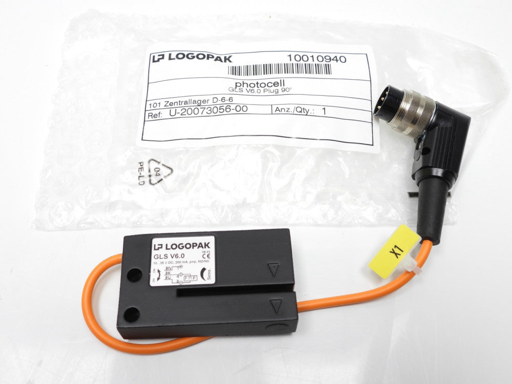 Logopak 10010940 Photocell GLS V6.0 Plug 90 Degree New