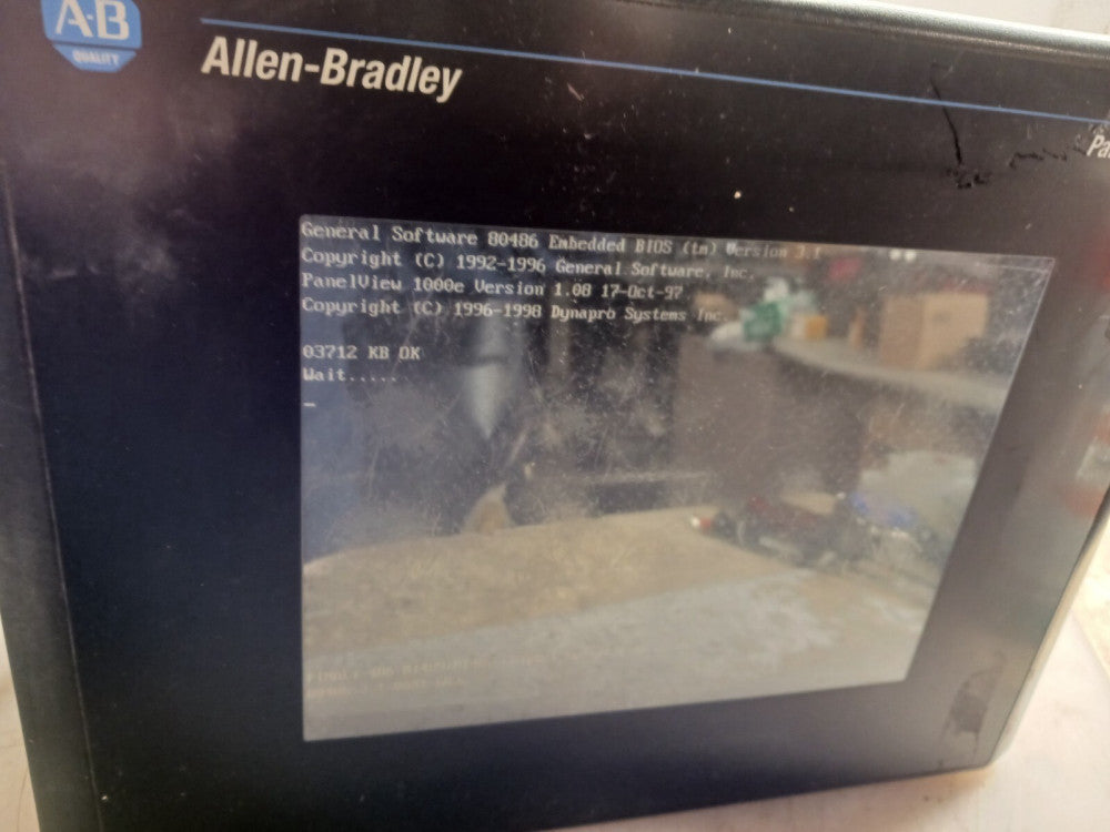 ALLEN BRADLEY 2711E-T10C15 SER D REV C PANELVIEW 1000E