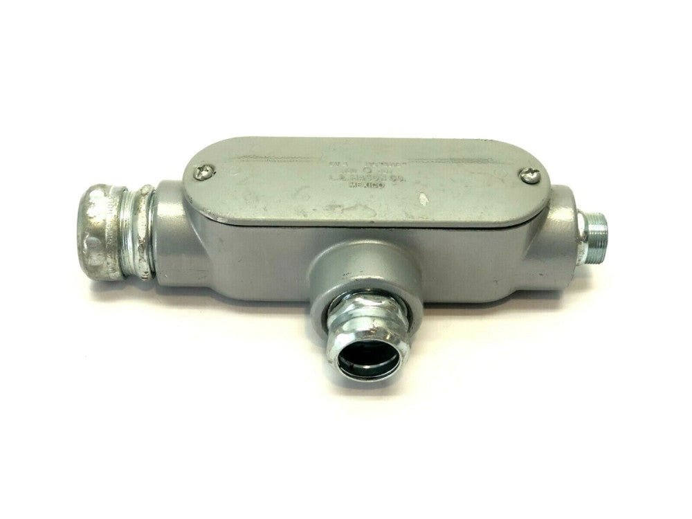 Le Mason Co. CV4 Red Dot Conduit Body 1-1/4" x 1-1/2"
