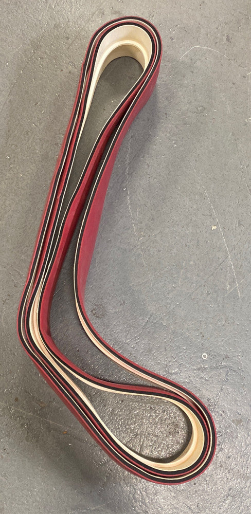 Unbranded TR5070 K Flat Belt 98mm Width X 1865mm Length Lot of 2