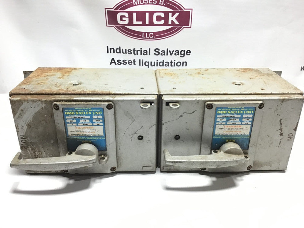 Square D QMB3606T QMB Saflex Panelboard Switch Unit 60A Max 600HP Series 4