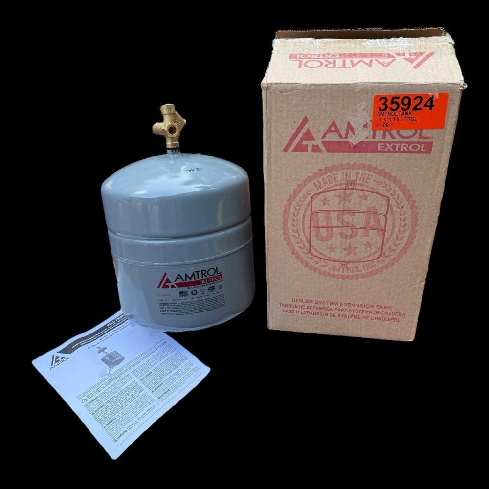 Amtrol Fill-Trol 110 Boiler Expansion Tank w/ Auto Fill Valve, 4.4 Gal, FT-110