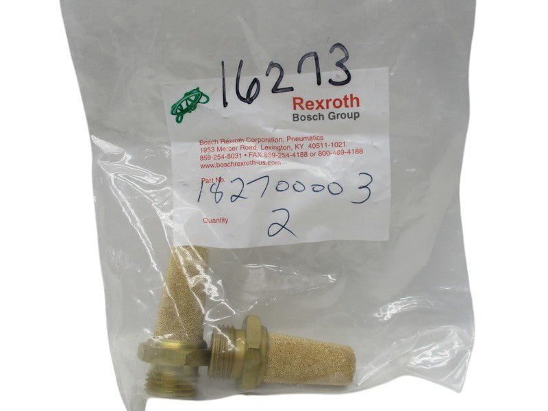 REXROTH 182700003 (QTY: 2)  NSMP