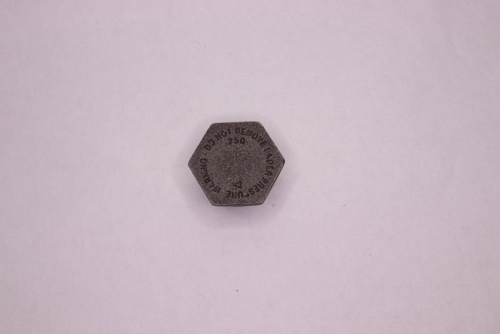 Threaded Forged Hex Plug 3000# Malleable Iron 2"