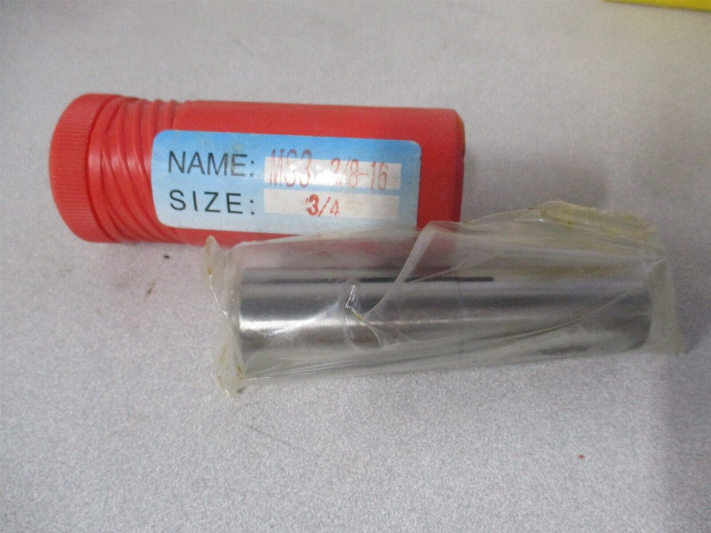 MS3 3/8-16 3/4 Morse Taper Shank Round Collet