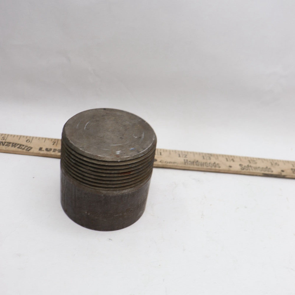 Threaded Round Head Plug Forged Steel 2-1/2"